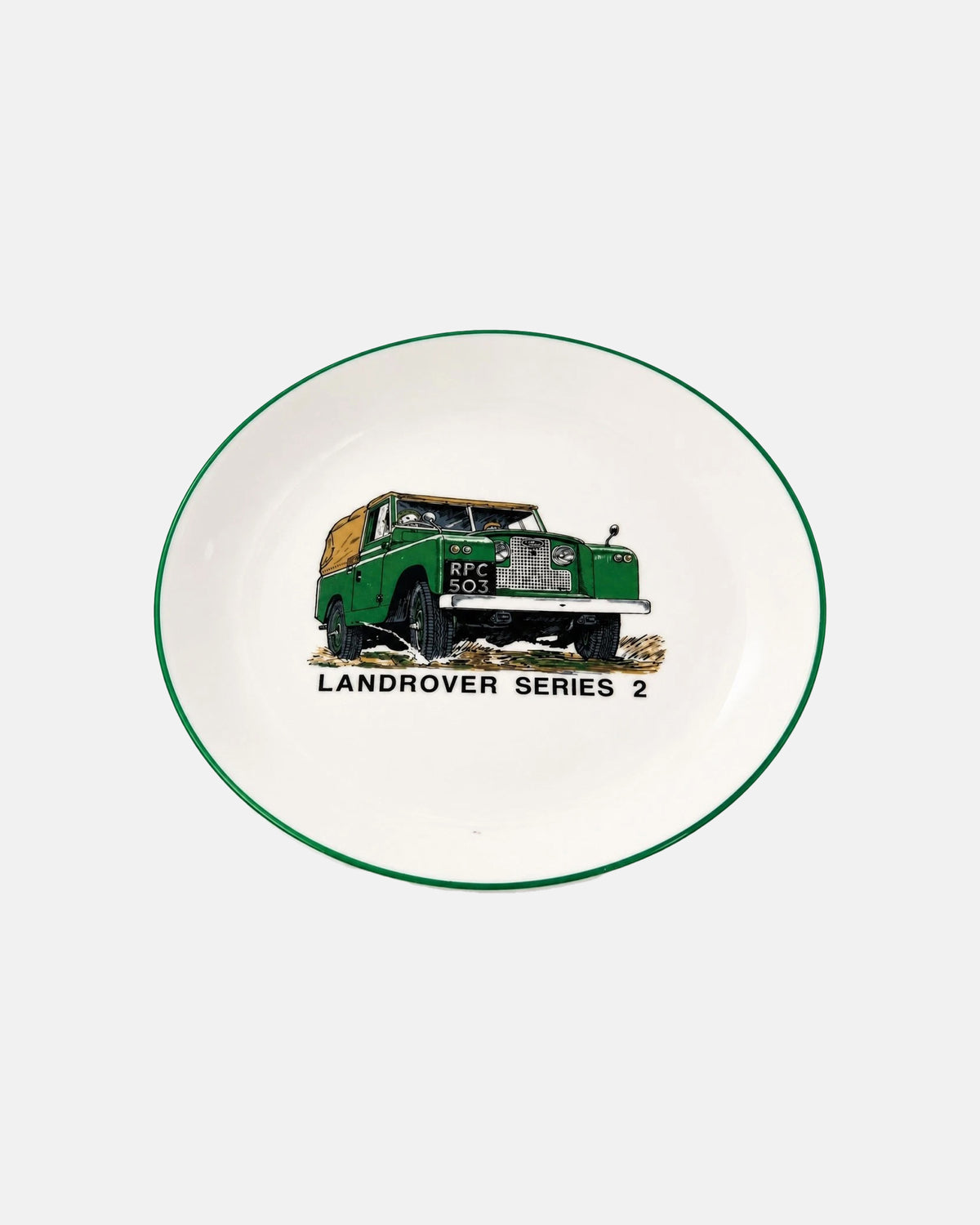 Vintage Land Rover Series 2 Porcelain Dish Made in England