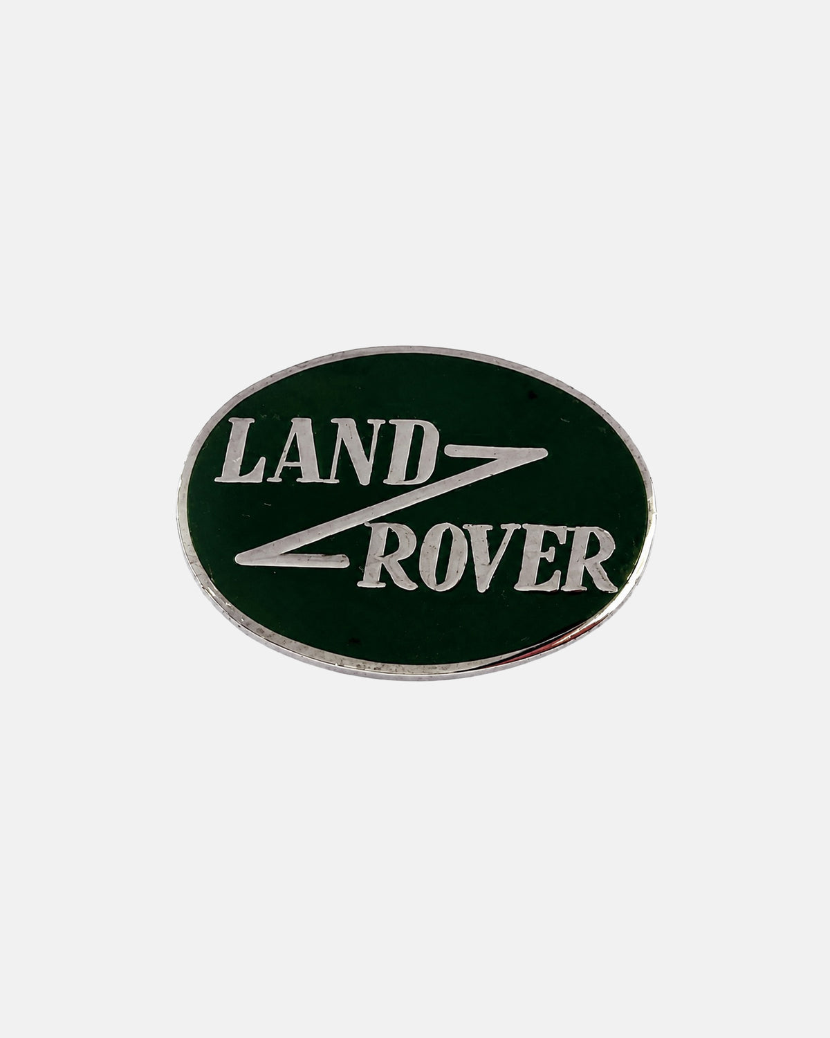 Vintage Land Rover Green Enamel Lapel Pin