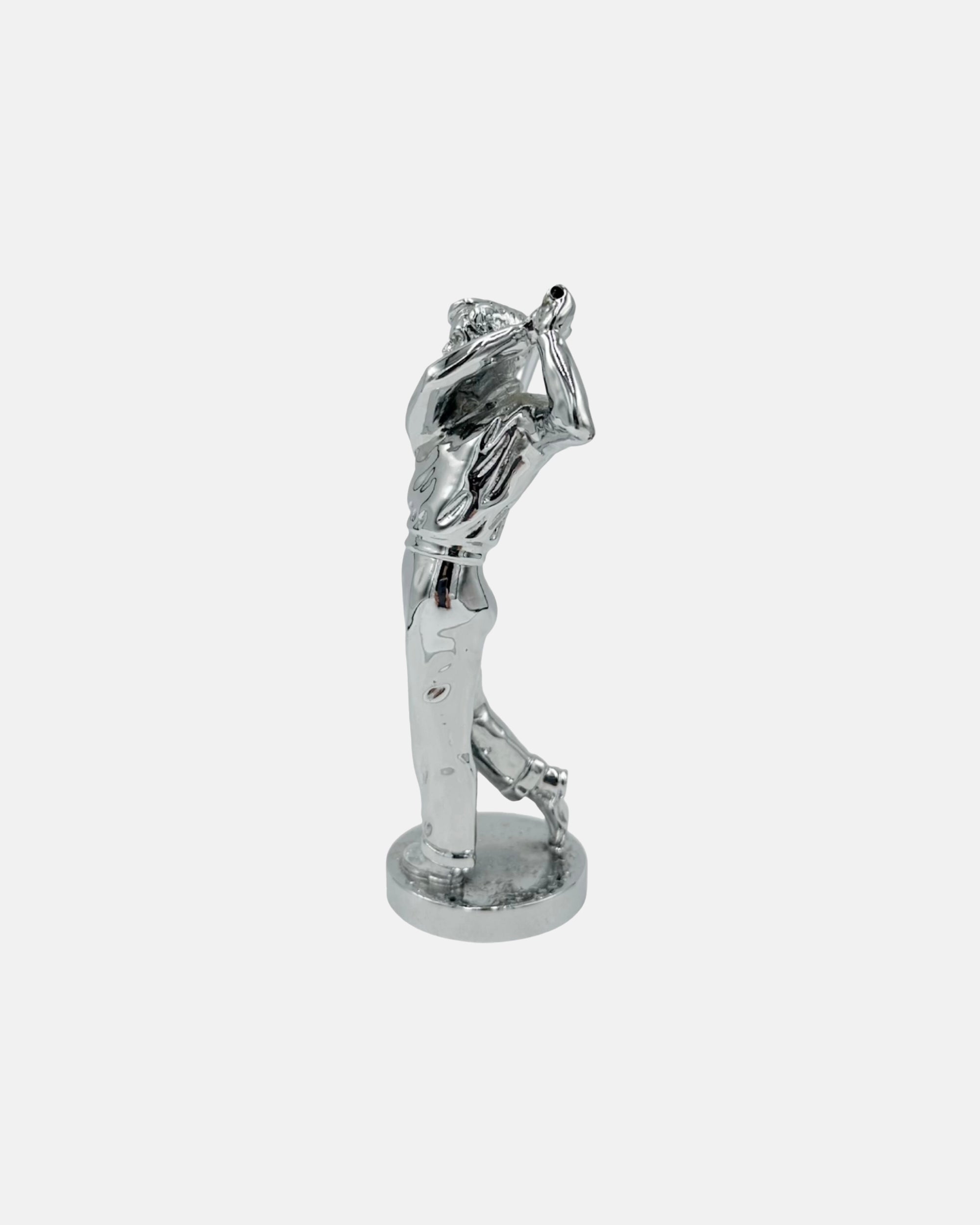 Vintage Louis Lejeune Golfer Car Hood Ornament Mascot