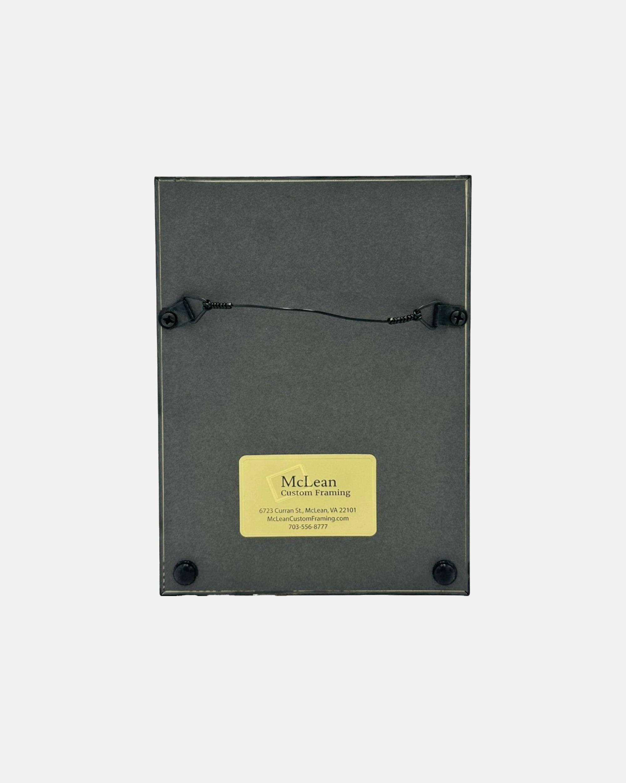 Vintage Luchow's German Restaurant NYC Framed Christmas Holiday Postcard