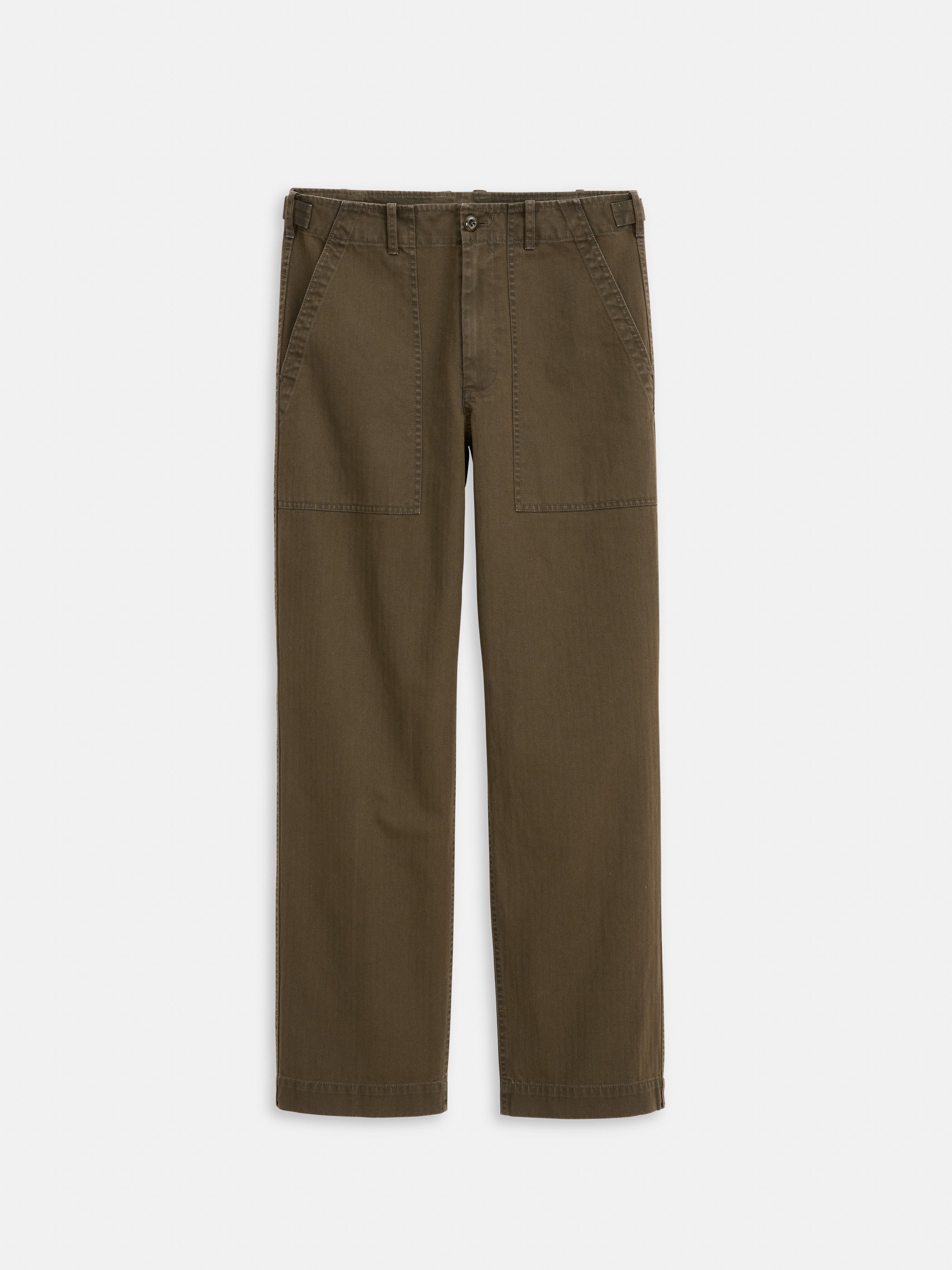 Made-in-USA Herringbone Weave Field Pants