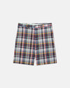 Made-in-USA Gold, Red & Blue Authentic Madras Shorts