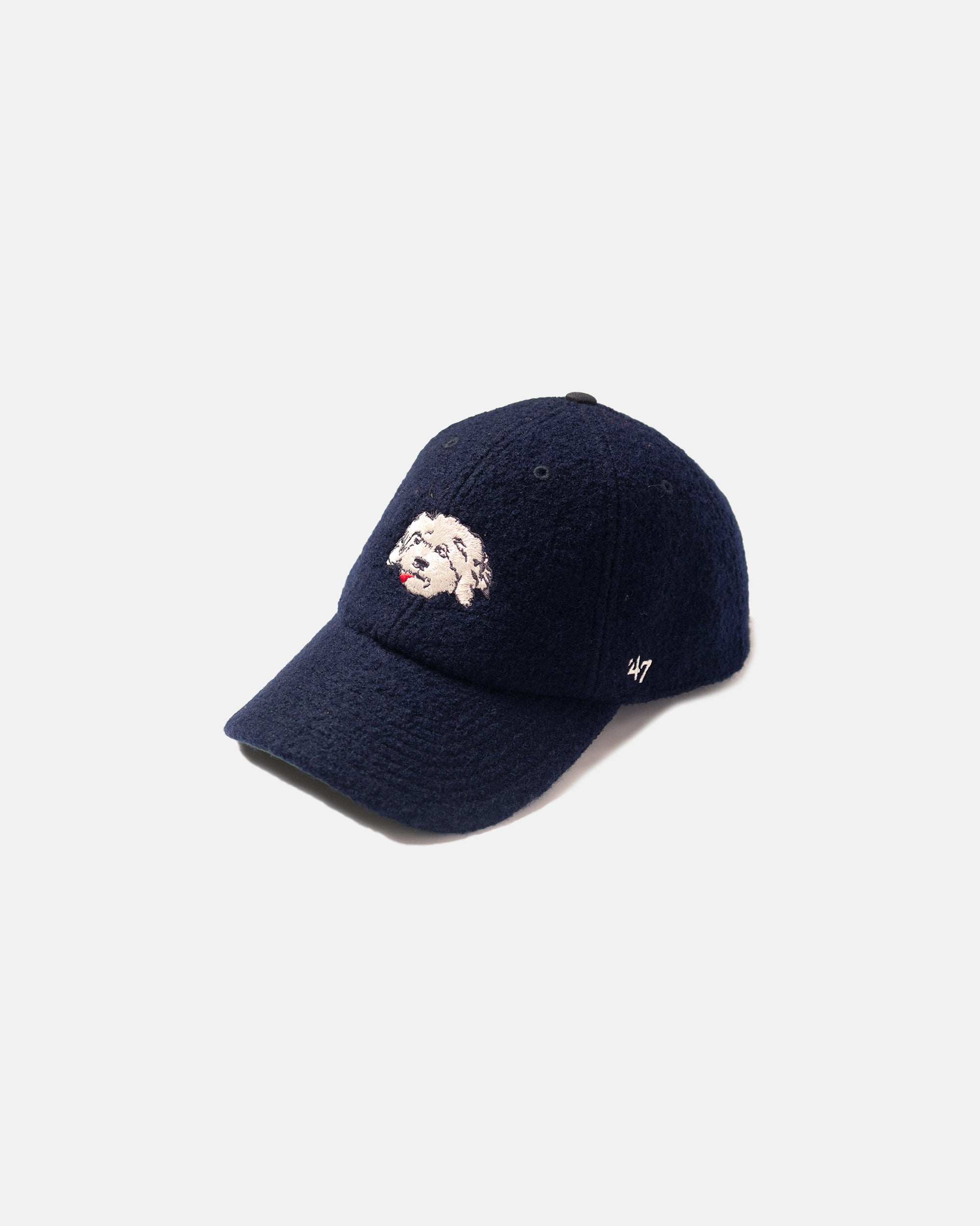 Navy Shaggy Dog Baseball Cap