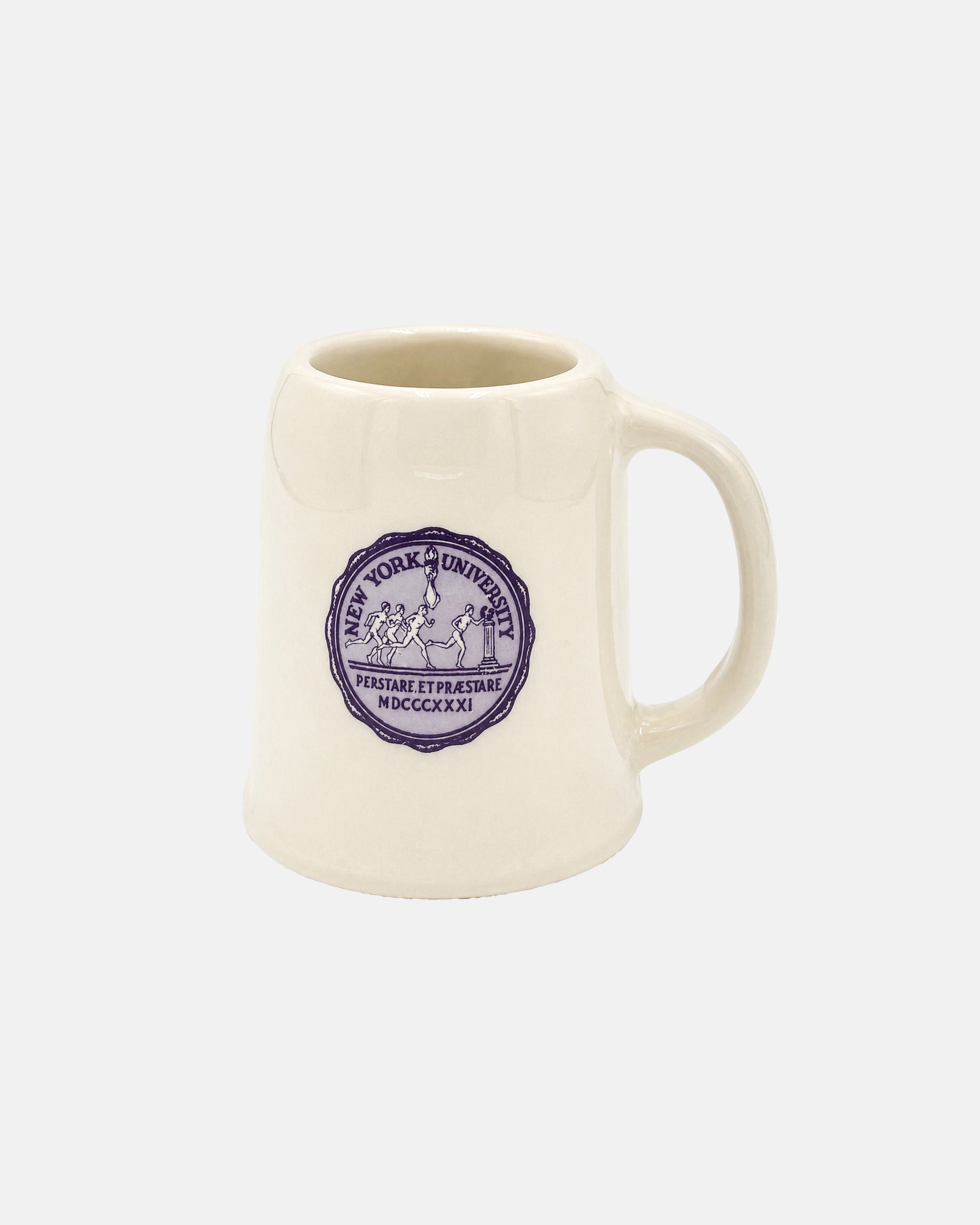 Vintage New York University Miniature Ceramic Stein Mug 2.5"H