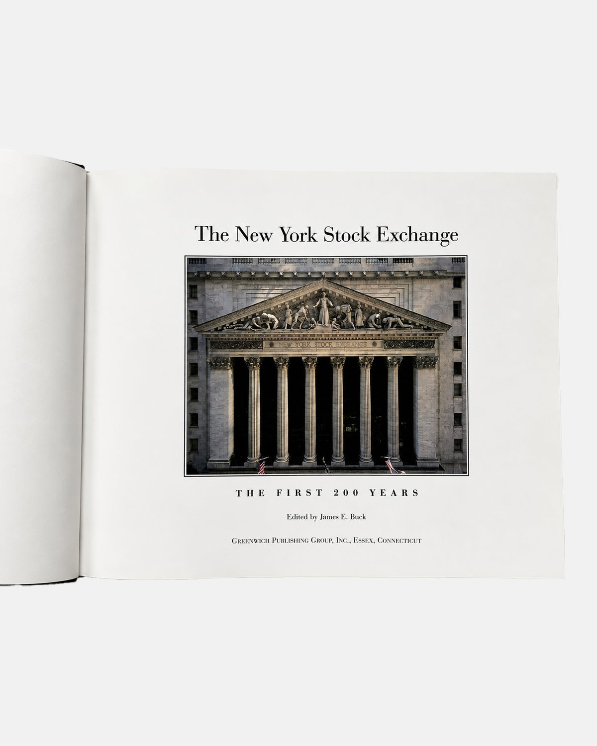 New York Stock Exchange First 200 Years 1992 Book Wall Street 1st Edition