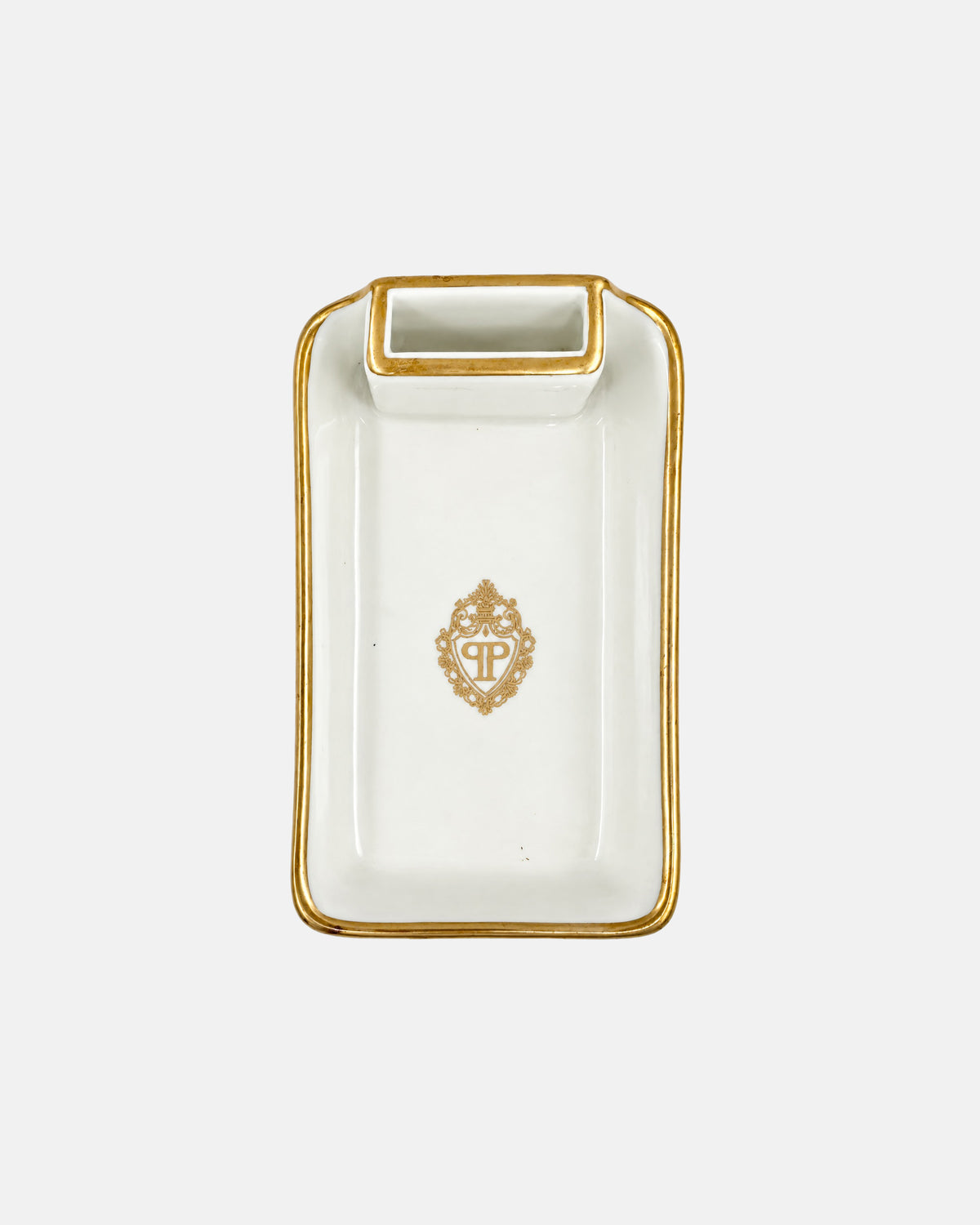 Vintage The Plaza Hotel NYC Ceramic Ashtray Matchbook