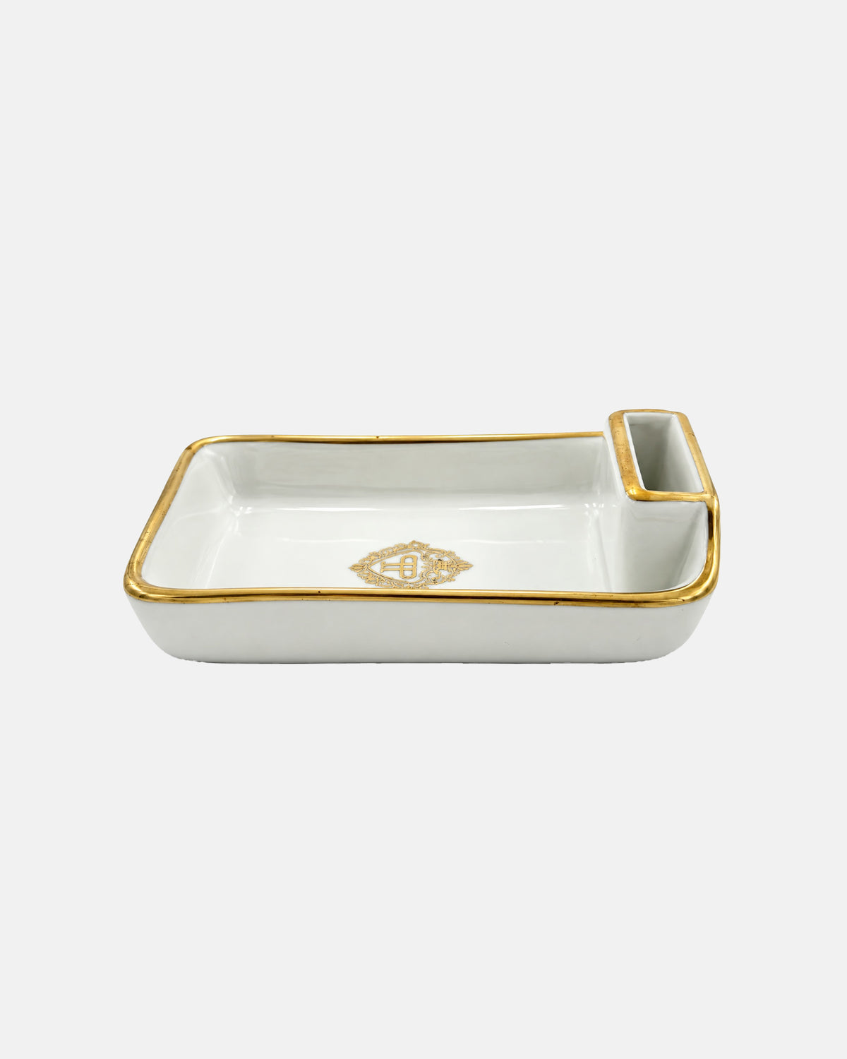 Vintage The Plaza Hotel NYC Ceramic Ashtray Matchbook