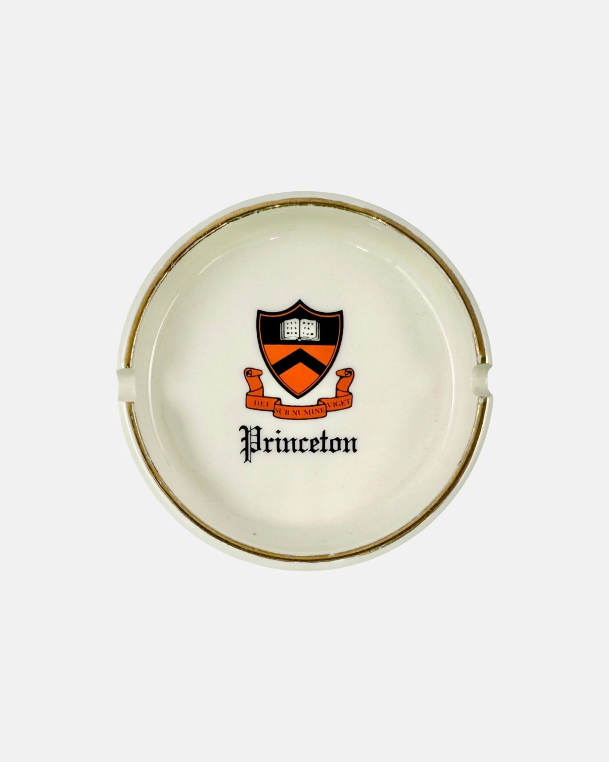 Vintage Princeton University Porcelain Ashtray