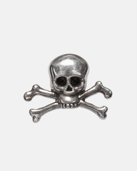シルバースカル　スカル ウィング　PIN　SS　ヘルズエンジェルズ バッチ SKULLPIN_J_V1-V2-V3-