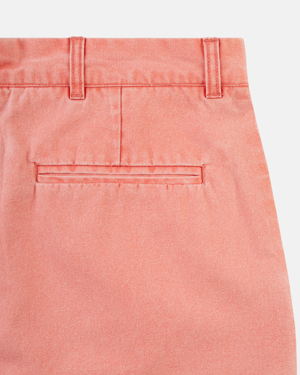 Washed Red Color Red Washed Canvas Cape Cod Pant