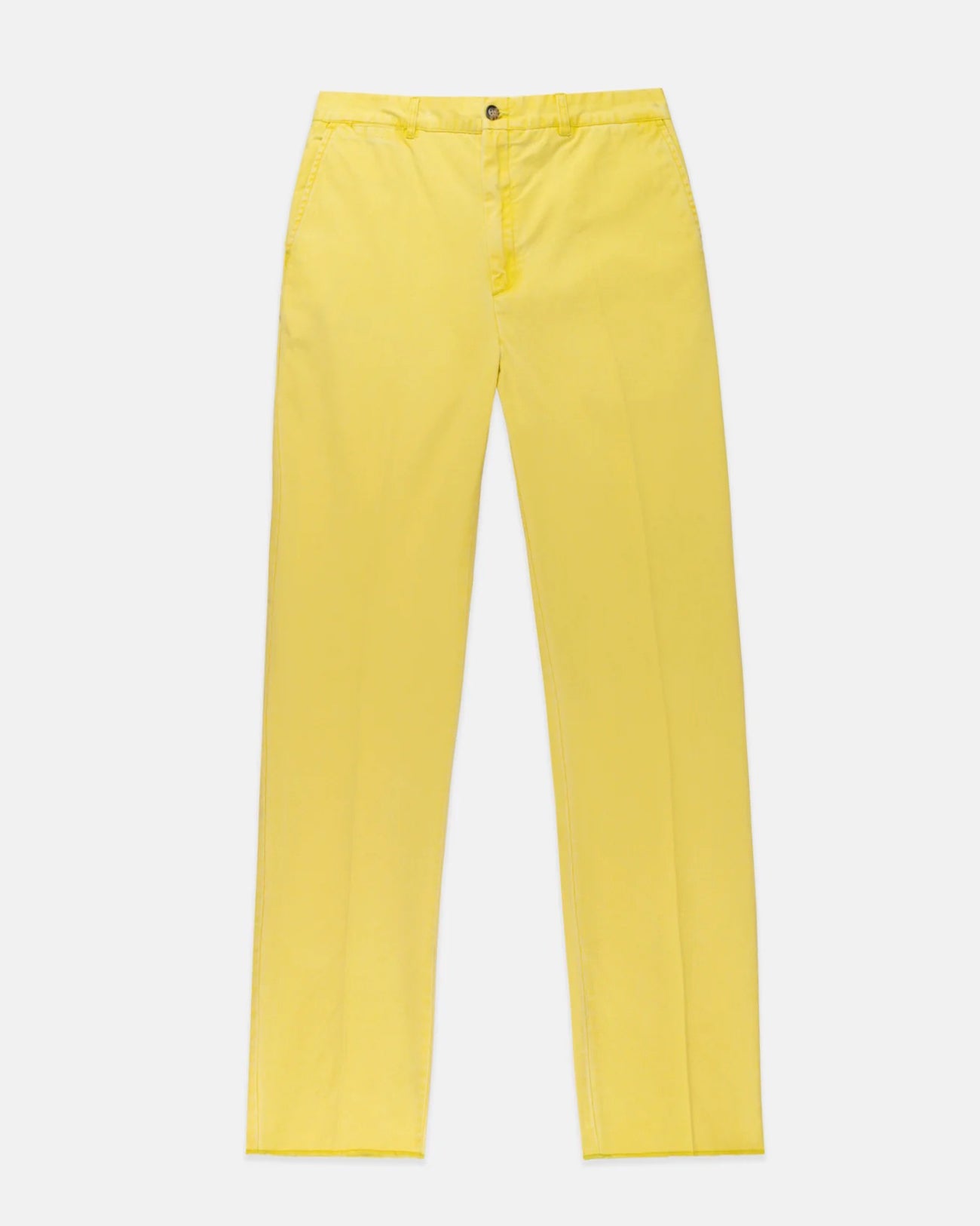 Yellow Washed Canvas Cape Cod Pant