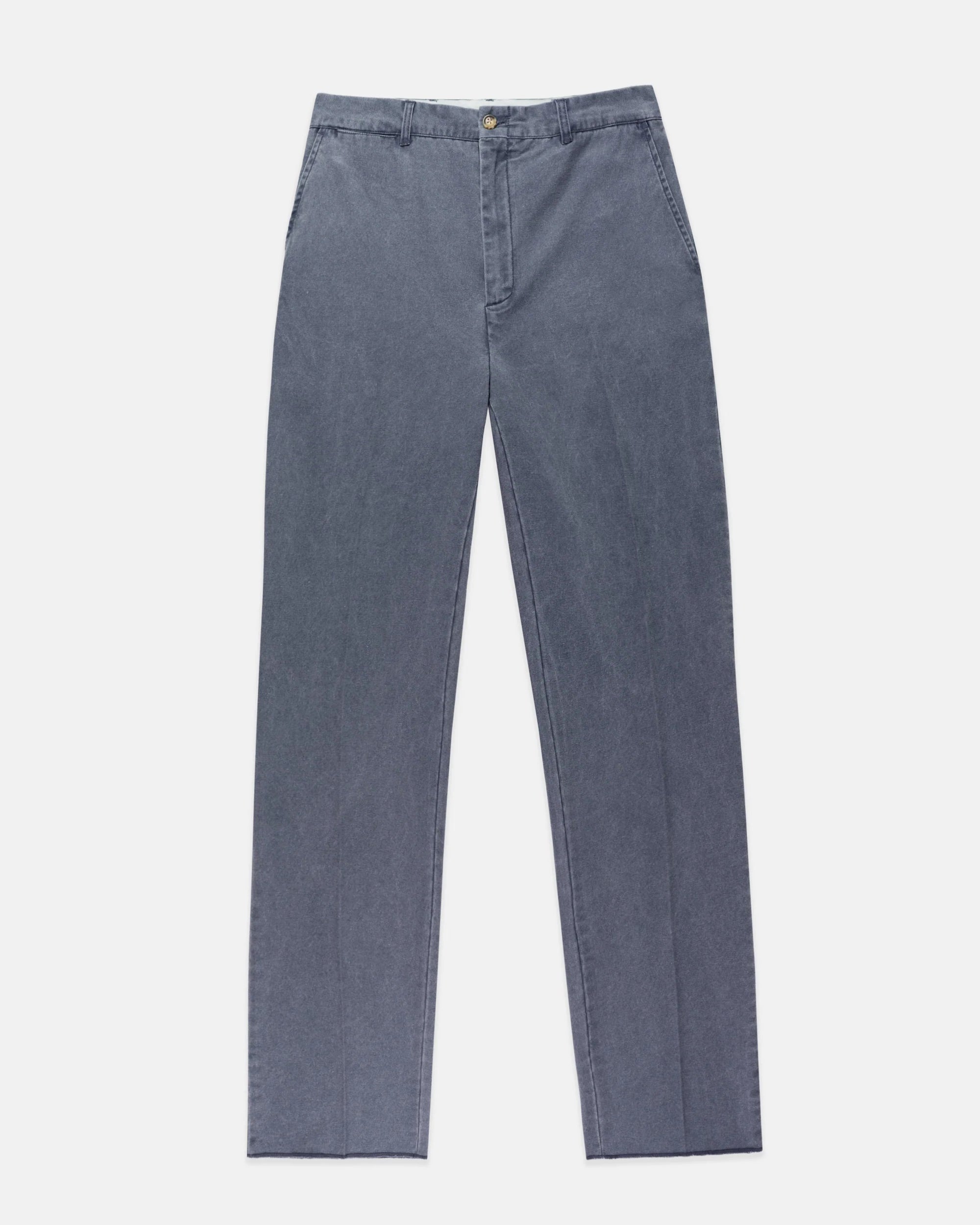Navy Washed Canvas Cape Cod Pant