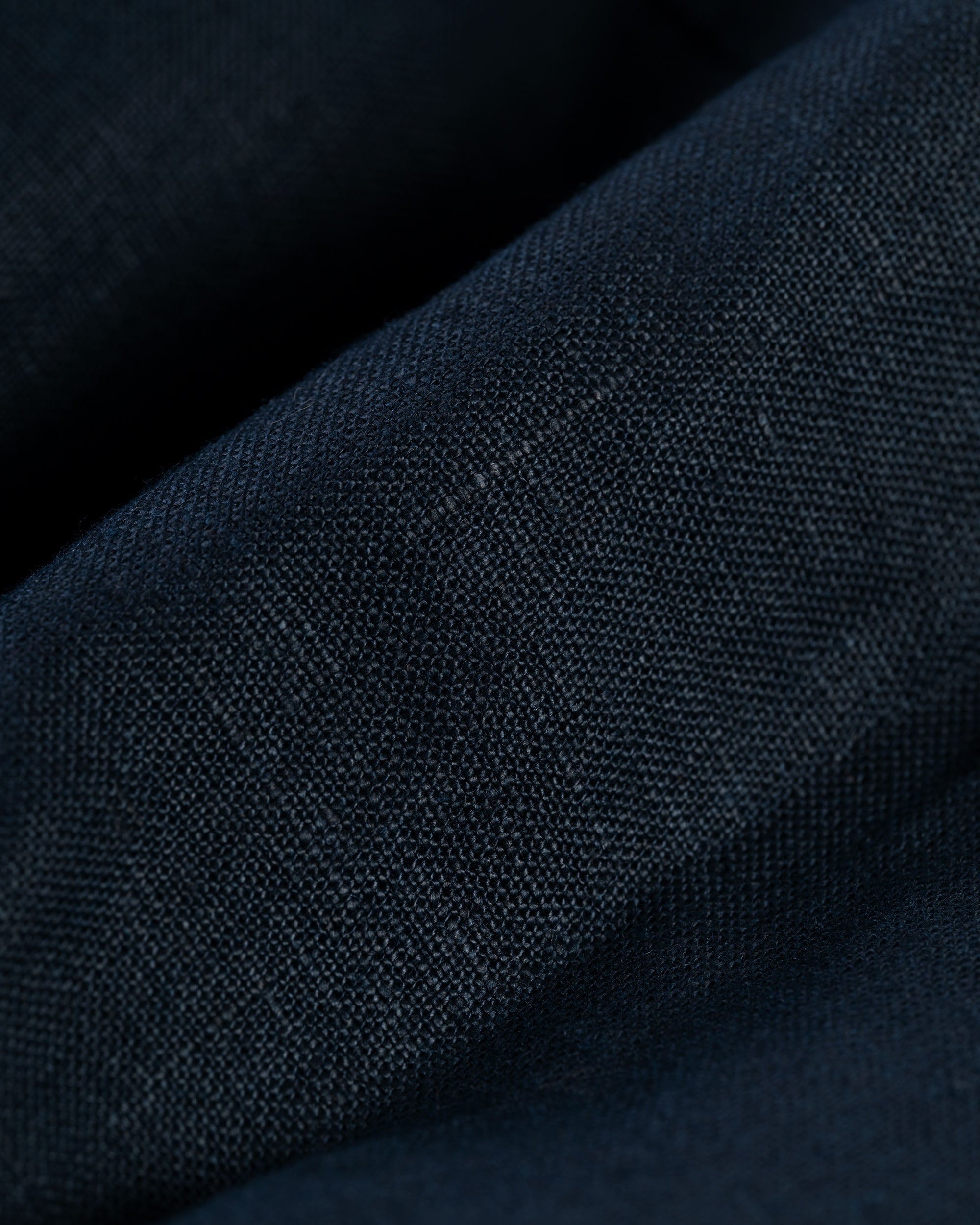 Made-in-England Navy Linen Safari Jacket