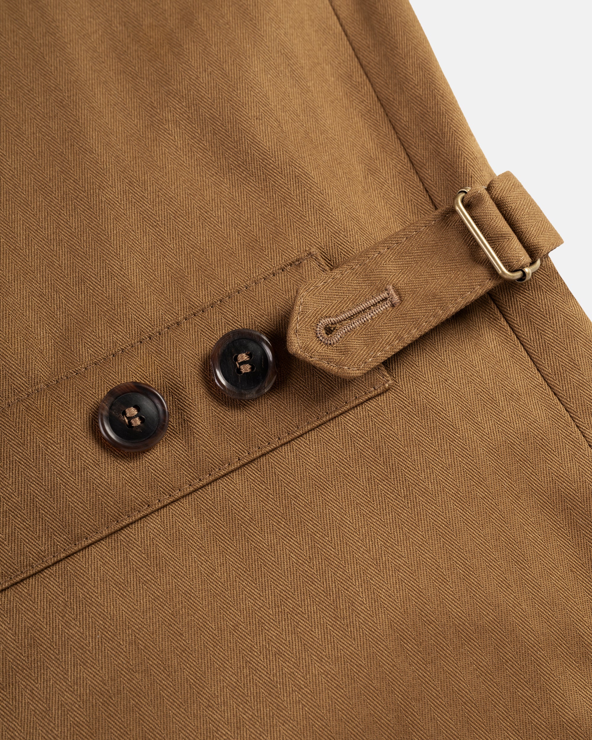 Made-in-UK Tan Cotton Field Coat