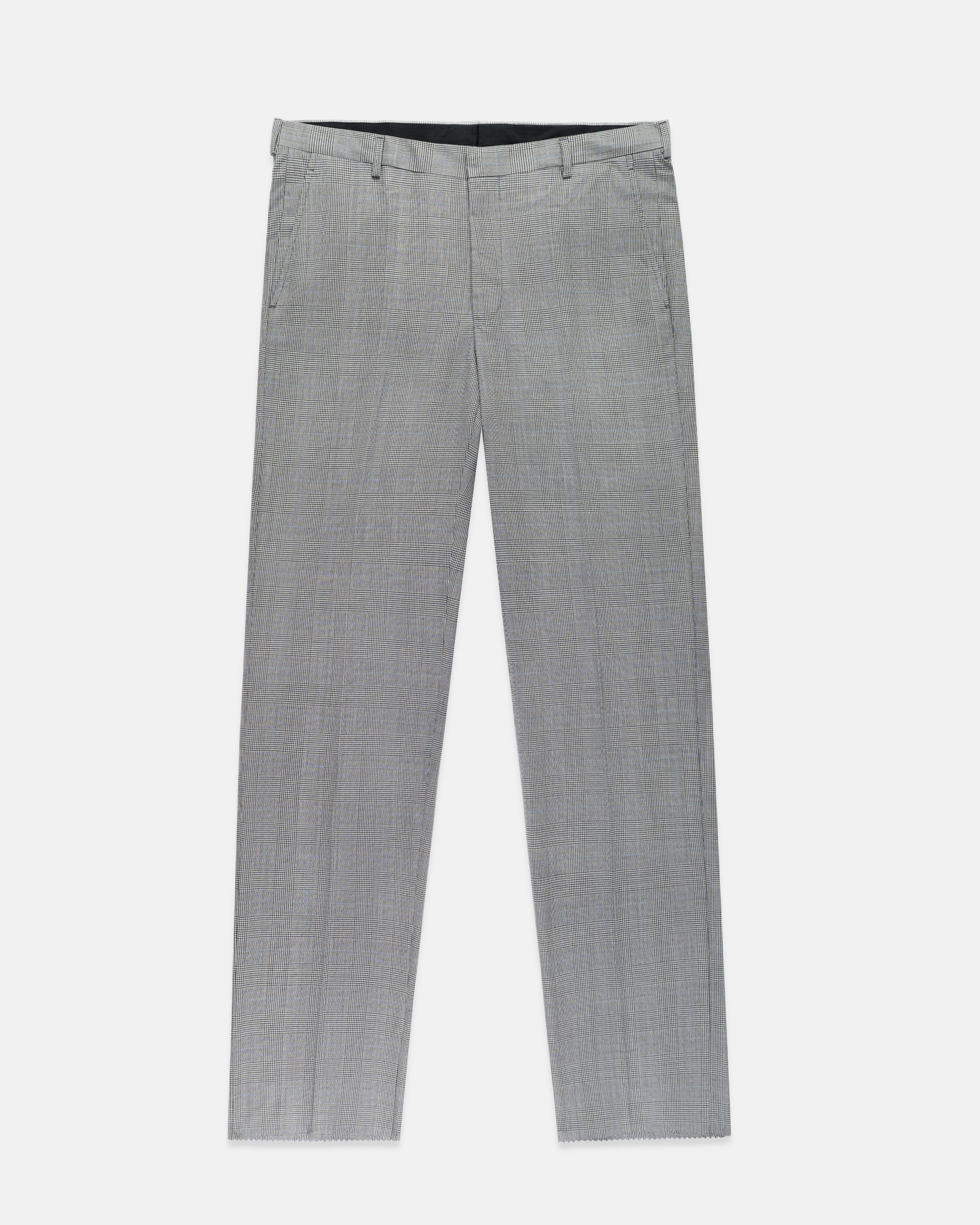 Made-in-USA Prince of Wales Check Worsted Wool Suit