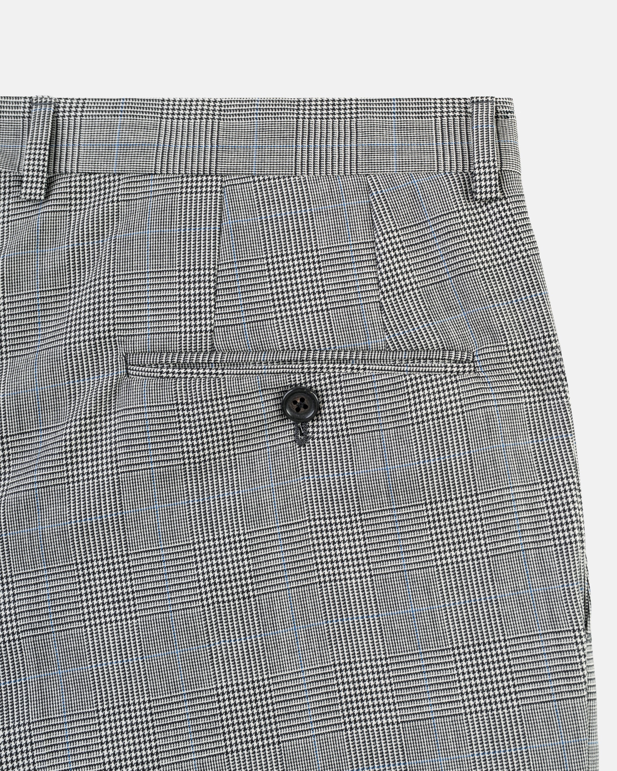 Made-in-USA Prince of Wales Check Worsted Wool Suit