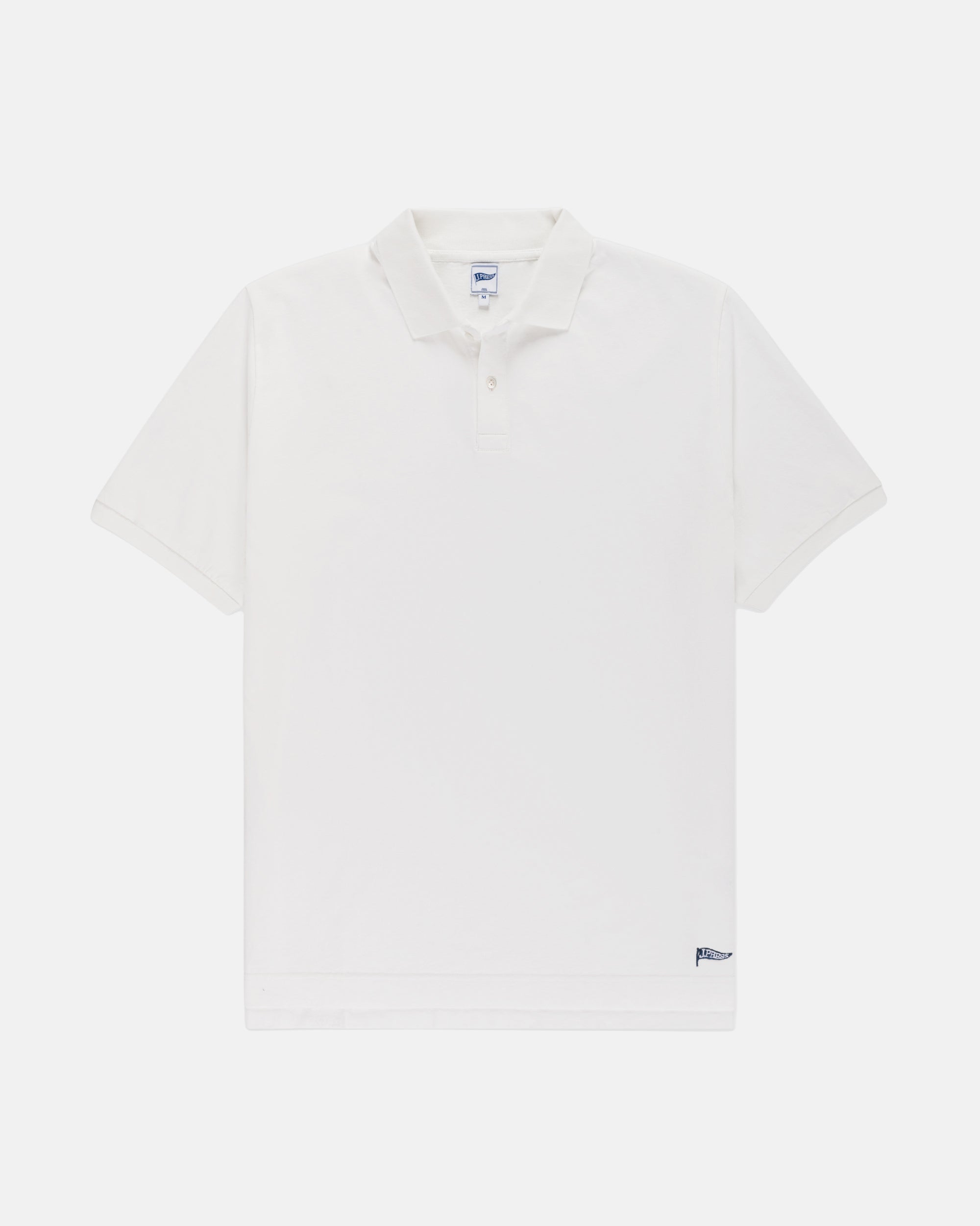 White Pique Polo - Trim Fit