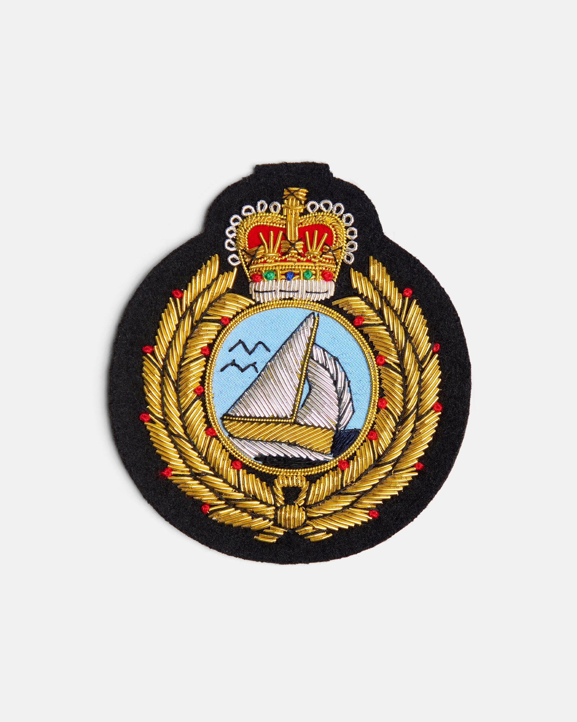 Sailboat Vintage Blazer Badge