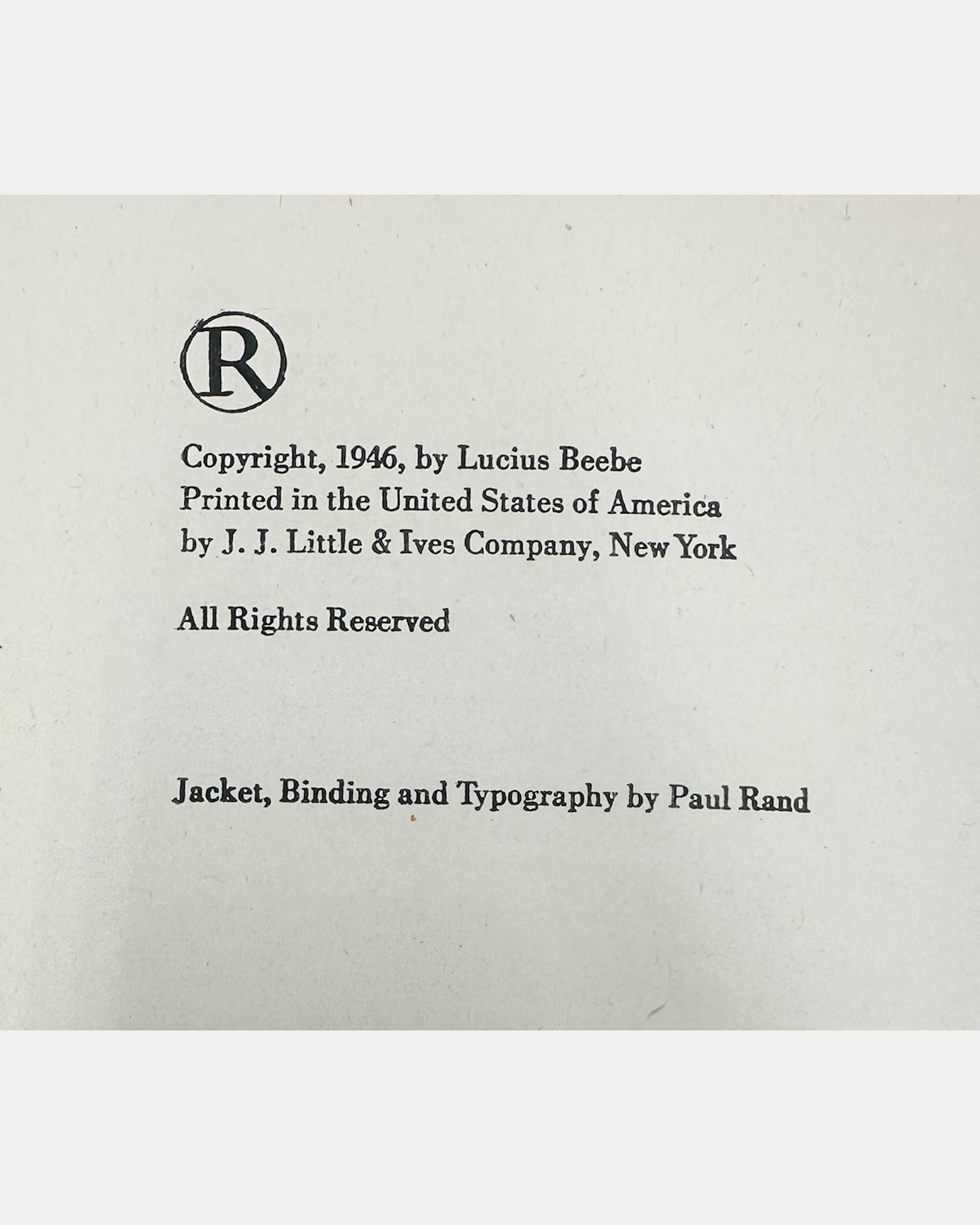 The Stork Club Bar Book Lucius Beebe 1946 First Edition