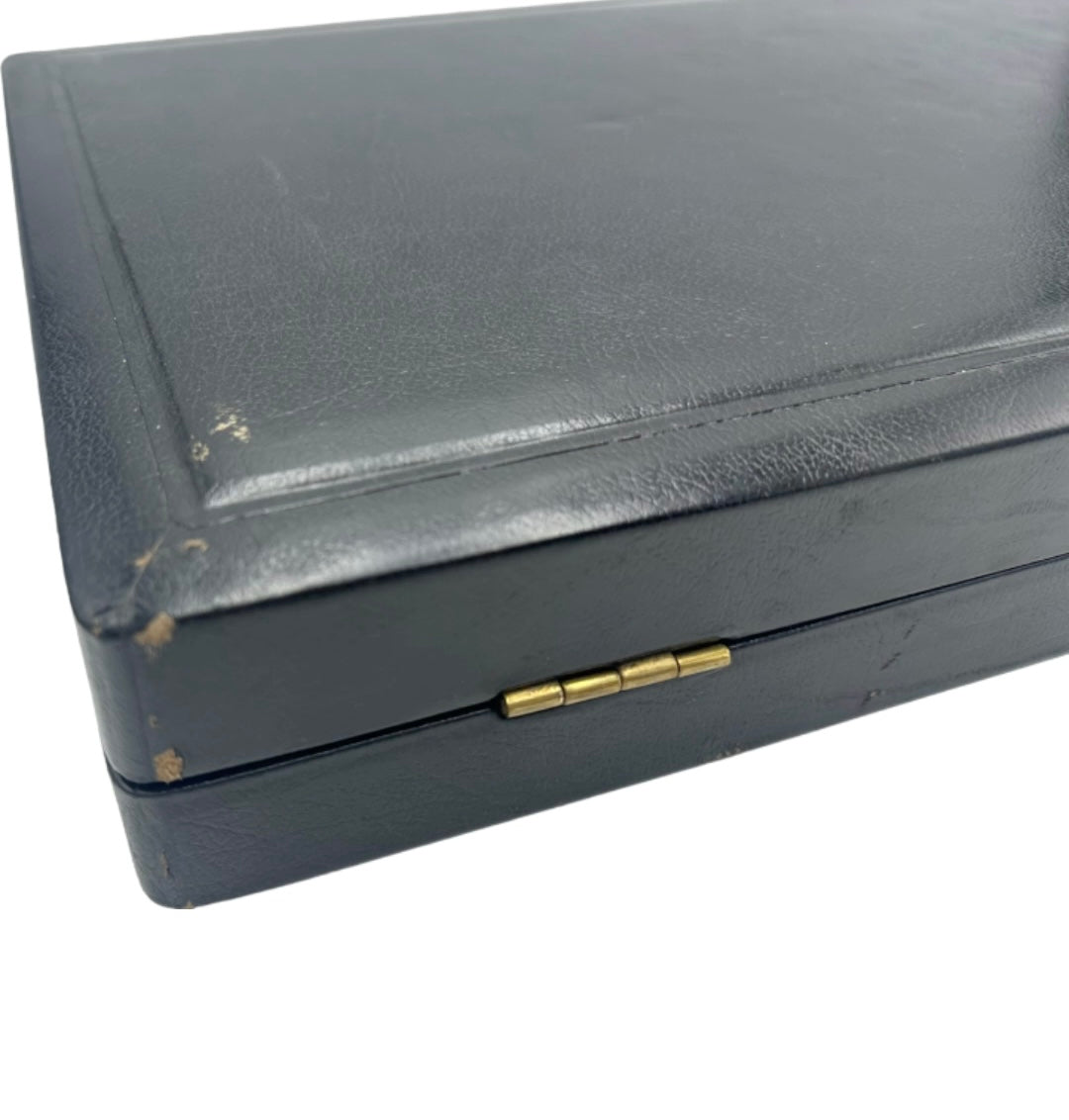 Vintage T. Anthony New York Leather Backgammon Set