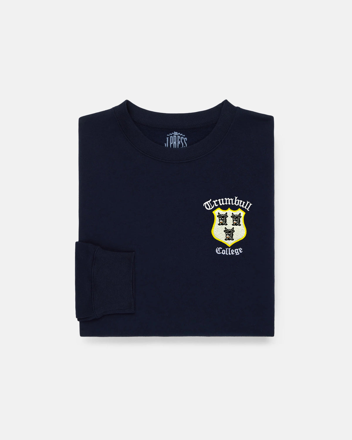Trumbull College Cotton Crewneck Sweatshirt