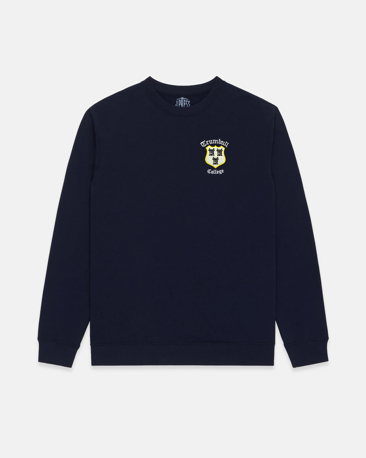 Trumbull College Cotton Crewneck Sweatshirt