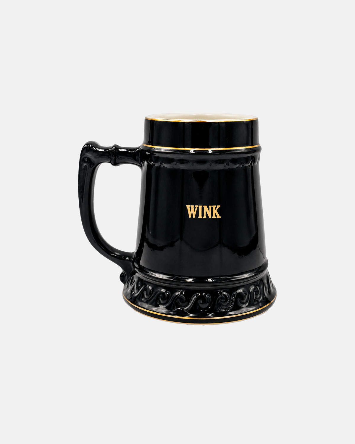 Vintage University of North Carolina UNC 1959 Black Ceramic Mug