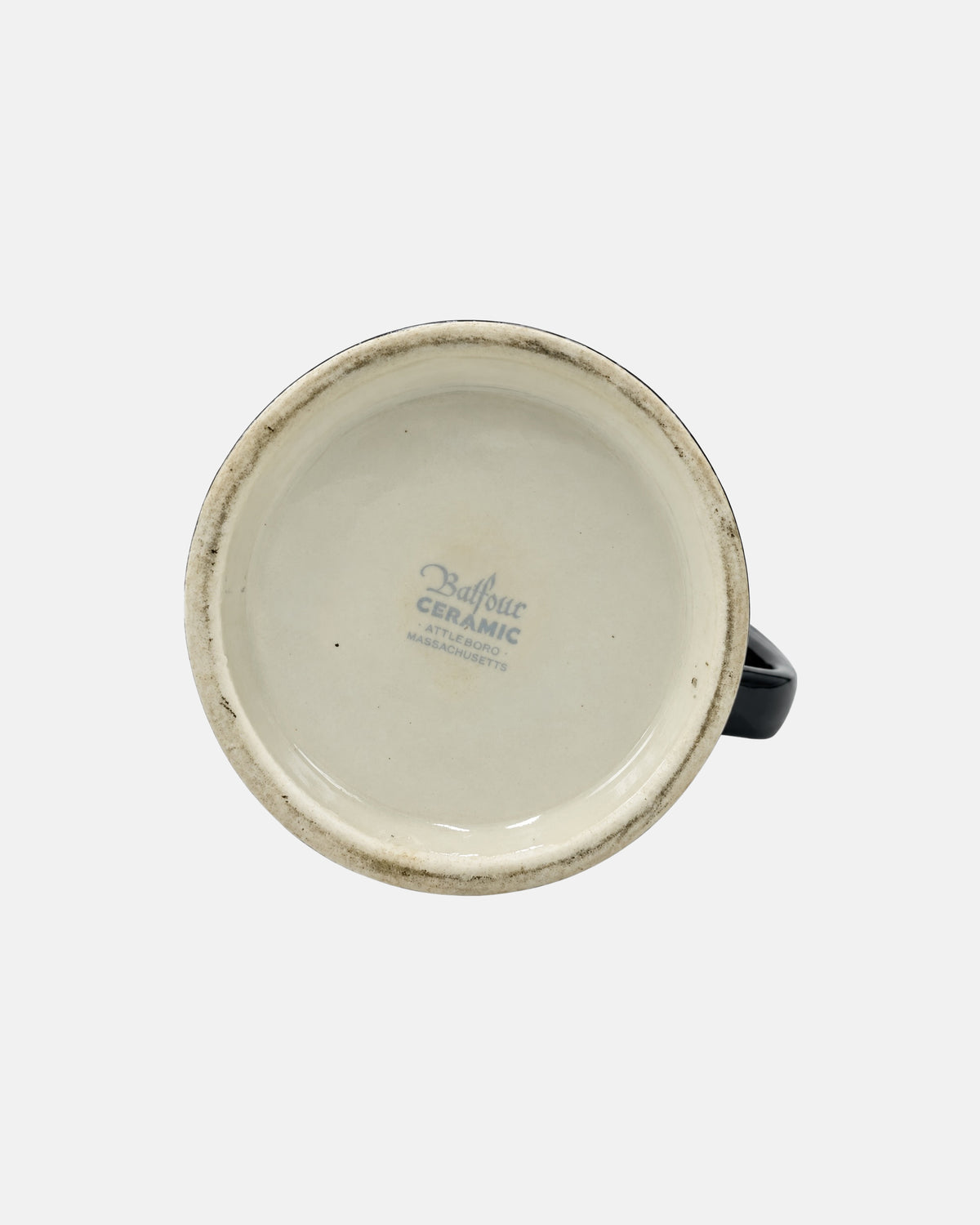 Vintage University of North Carolina UNC 1959 Black Ceramic Mug
