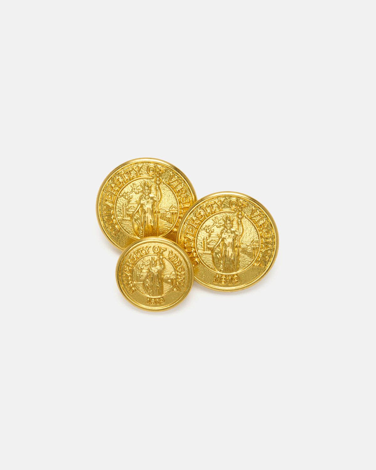 University Of Virginia Vintage Blazer Buttons
