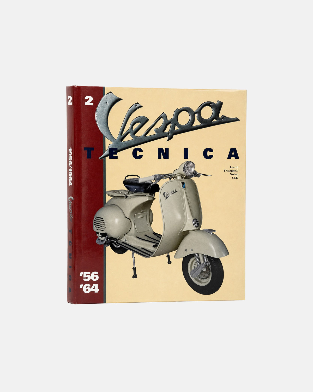 Signed Vespa Tecnica Vol. 2 1956–1964 Italian Scooter Hardcover Book