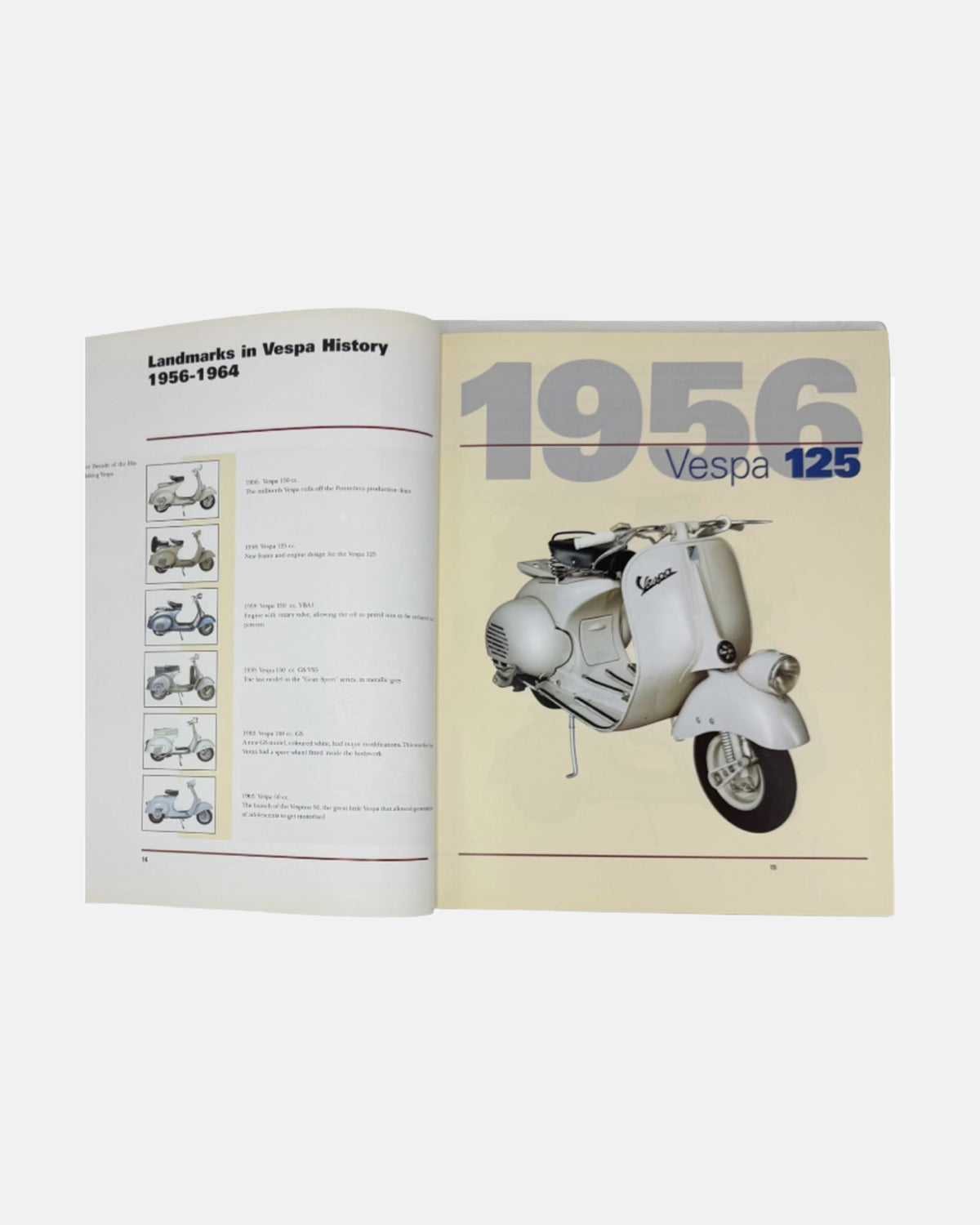 Signed Vespa Tecnica Vol. 2 1956–1964 Italian Scooter Hardcover Book