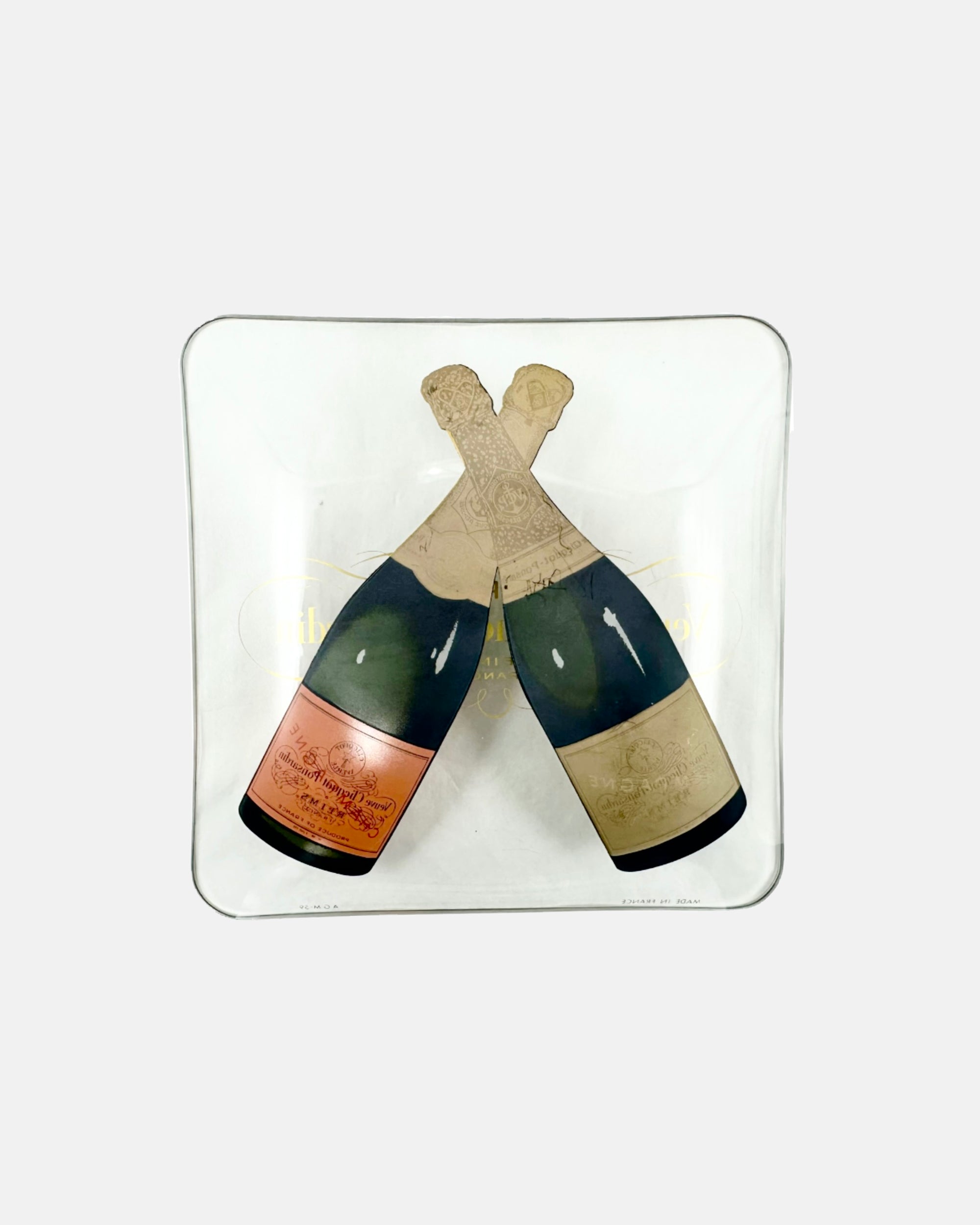 Vintage Veuve Clicquot Ponsardin Champagne Glass Ashtray