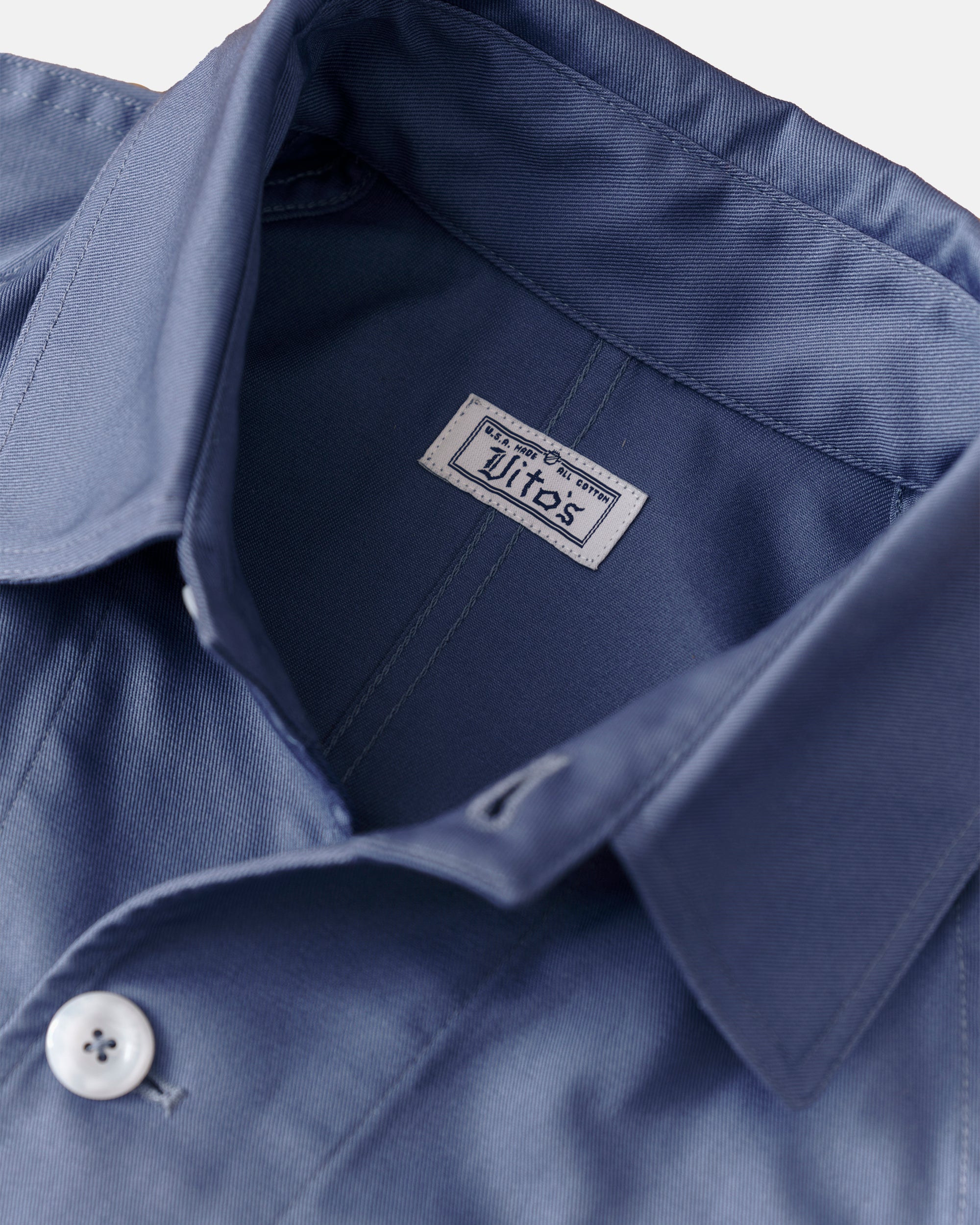 Vito's Postal Blue Carry-All Jacket
