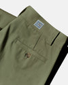 Vito's Foliage Green Herringbone High n' Wide Pant