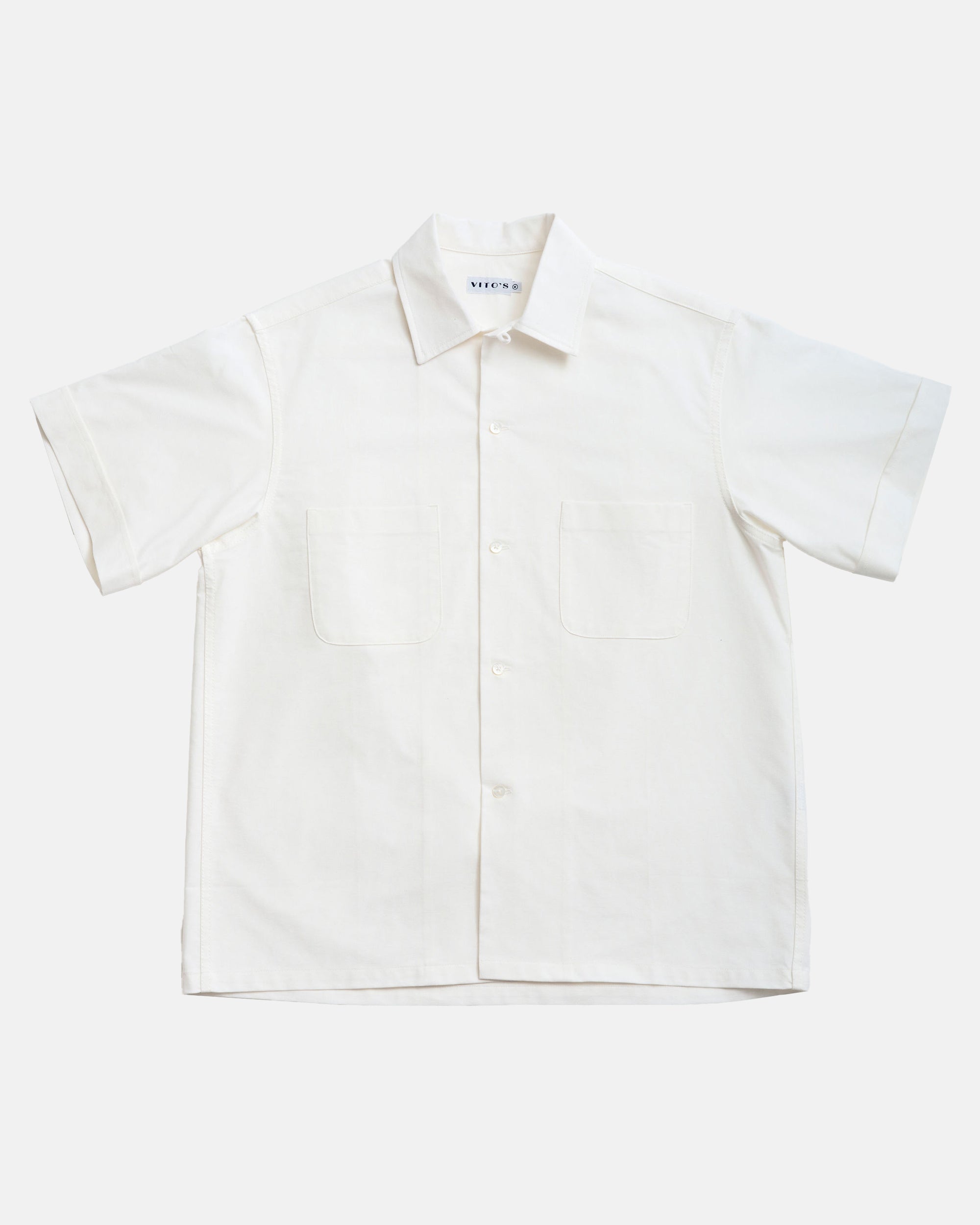Vito's White Short Sleeve Sport Shirt