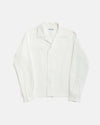 Vito's White Seersucker Sport Shirt