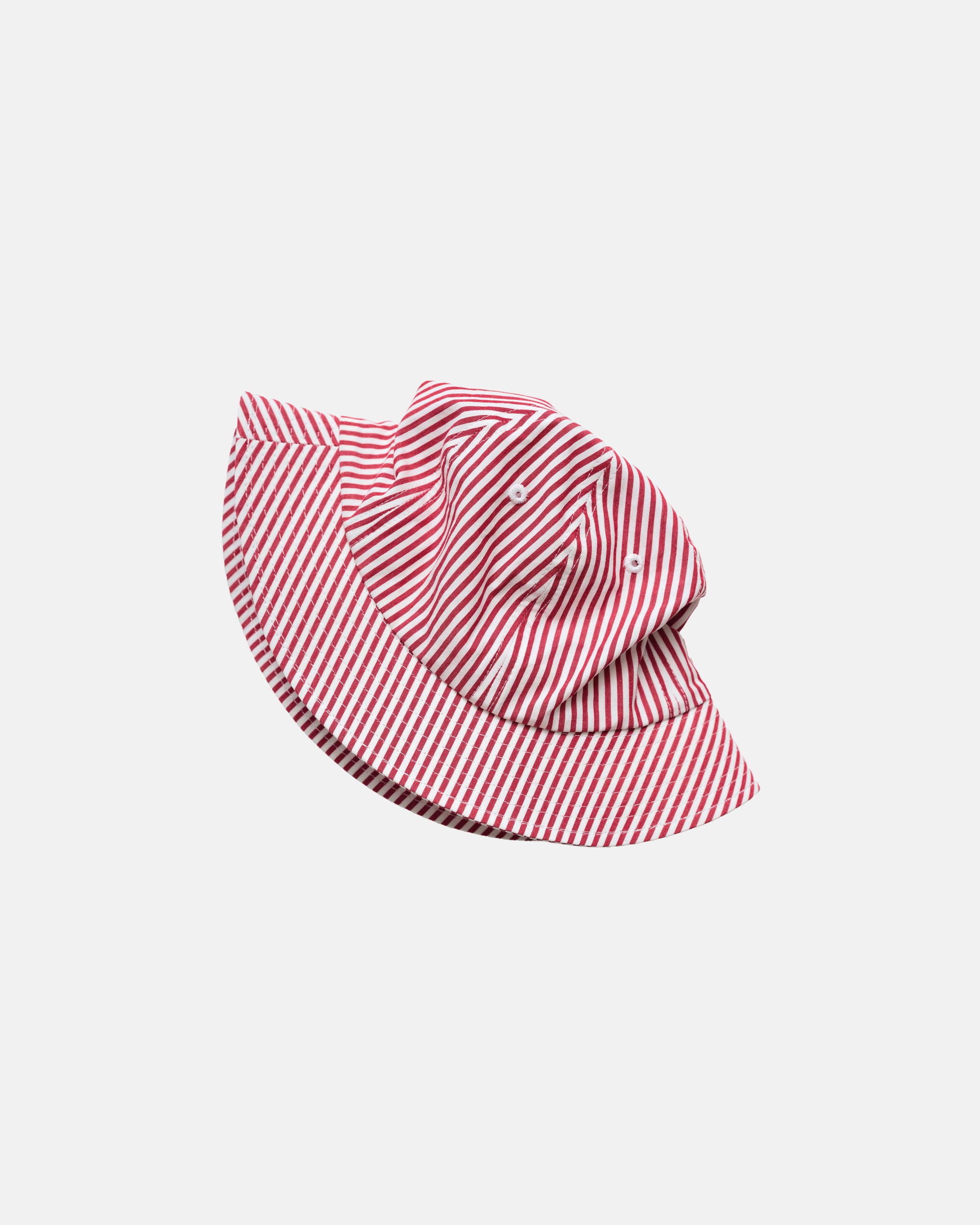 Vito's Red Striped Bucket Hat