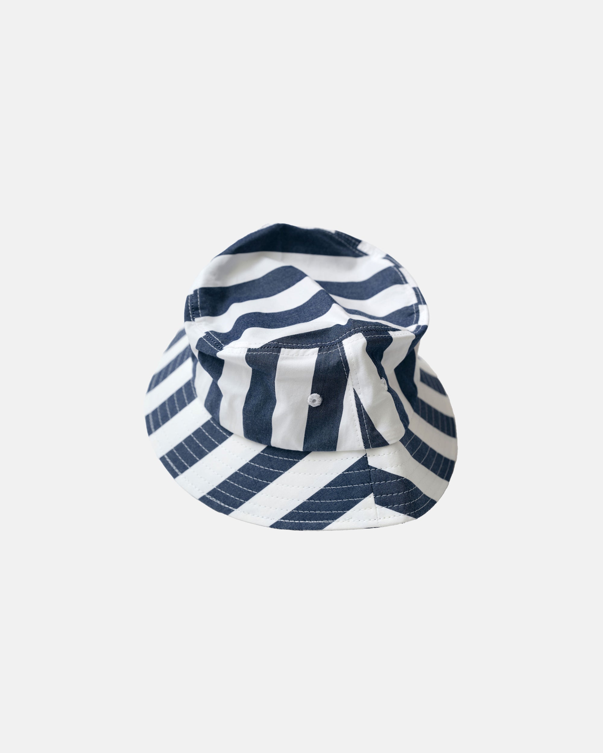 Vito's Blue Striped Bucket Hat
