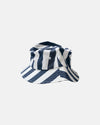 Vito's Blue Striped Bucket Hat