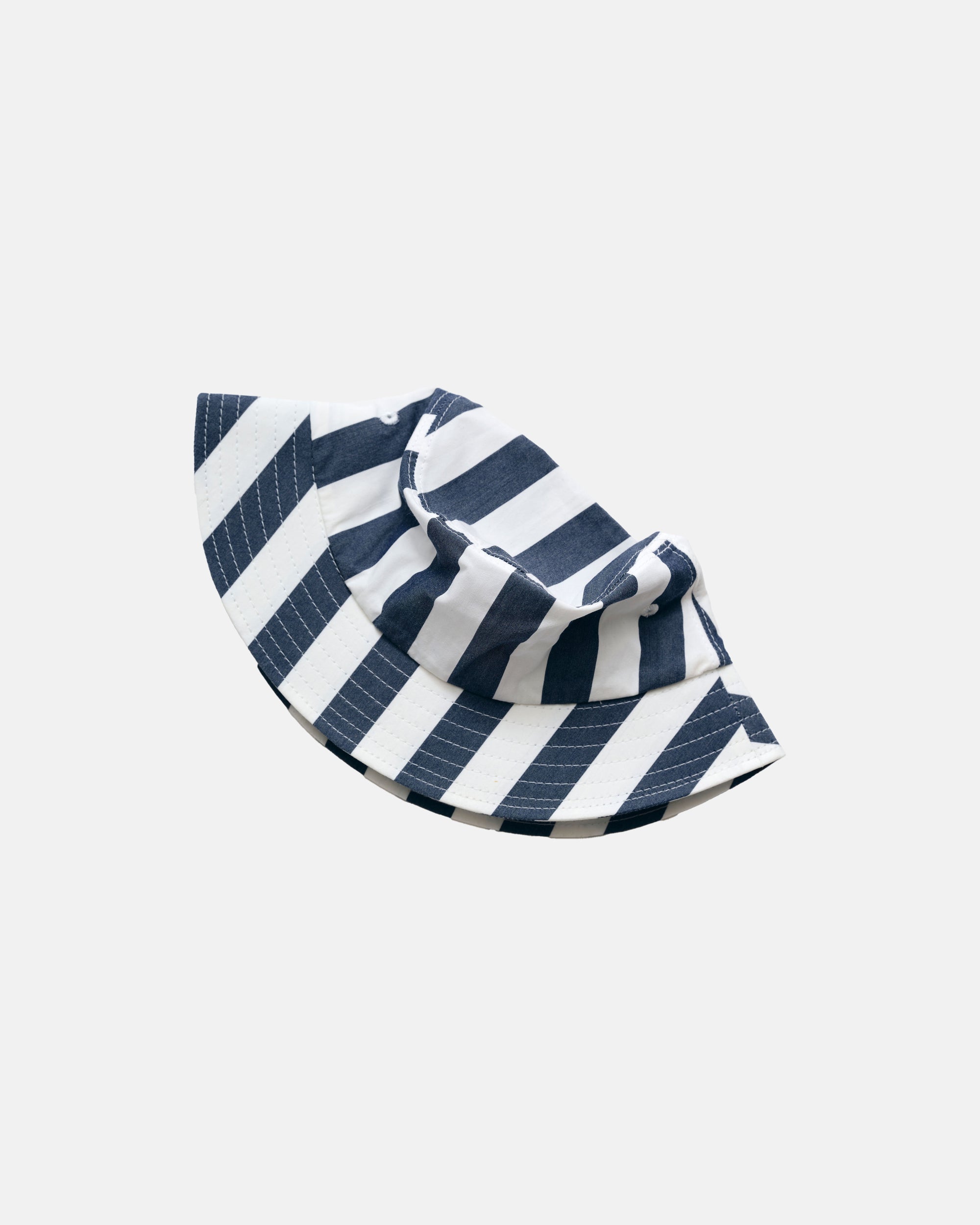 Vito's Blue Striped Bucket Hat