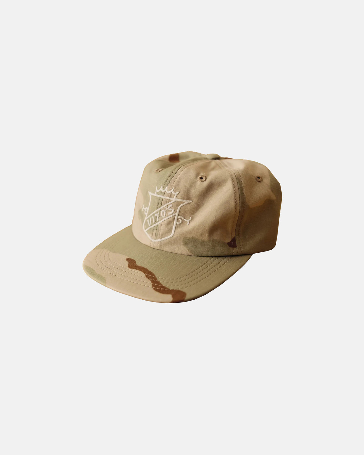 Vito's Camo Crest Cap
