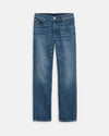 Womens Medium Rinse Jane Mid-Rise Straight Jean