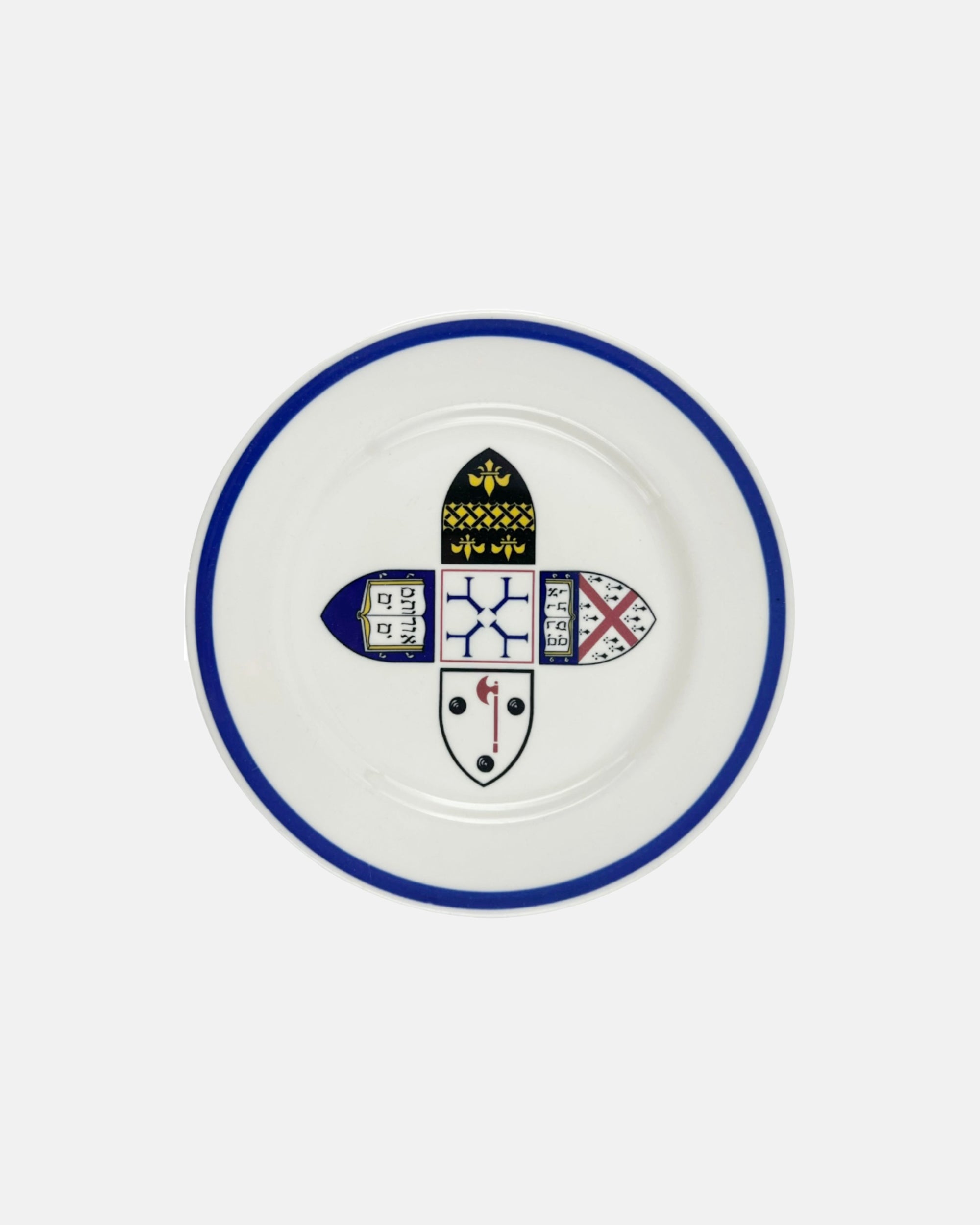 Vintage Yale University Ezra Stiles Morse College Dining Plate 9"D