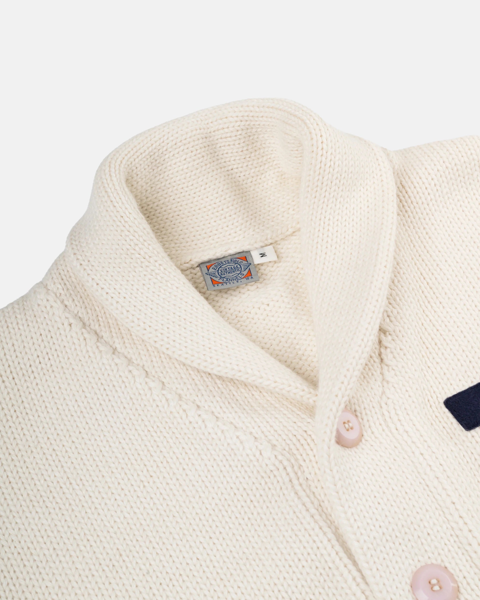 Yale 1923 Wool Shawl Collar Sweater