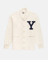 Yale 1923 Wool Shawl Collar Sweater