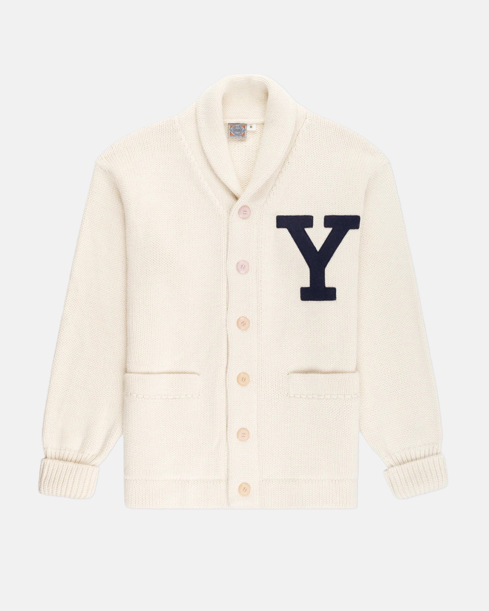 Yale 1923 Wool Shawl Collar Sweater
