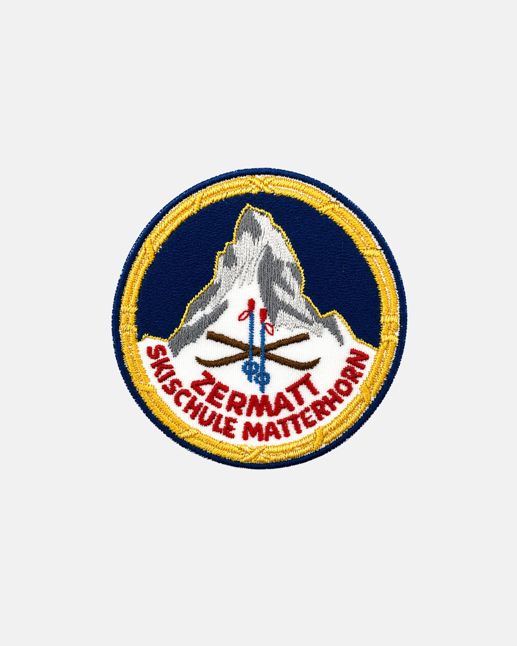 Vintage Zermatt Ski Skischule Matterhorn Blazer Patch