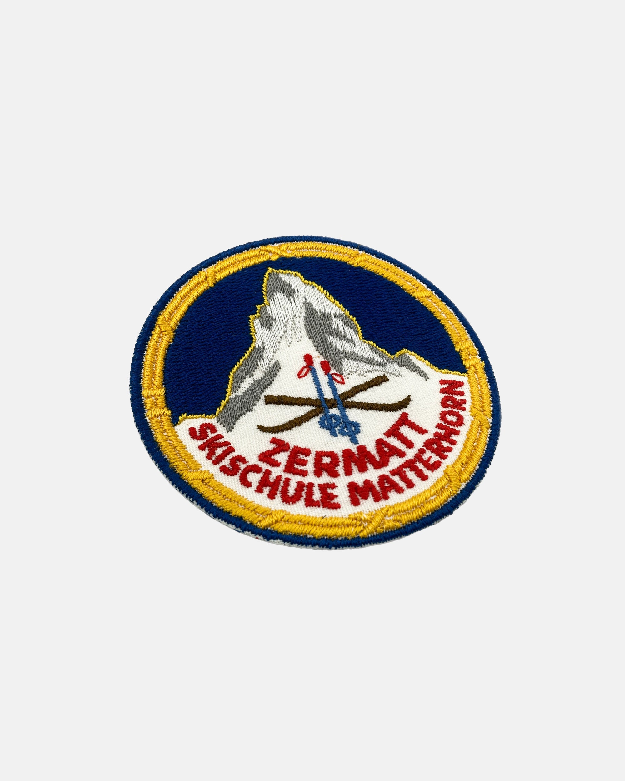 Vintage Zermatt Ski Skischule Matterhorn Blazer Patch