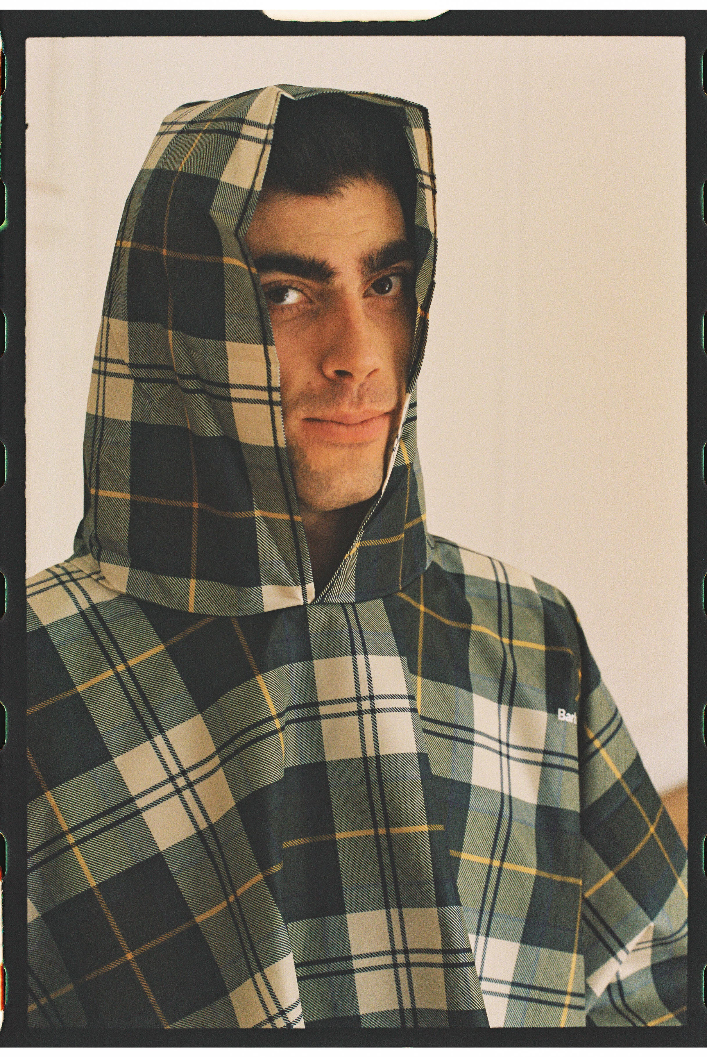 Barbour 6 ROKU QUILTED PONCHO コート ロク Barbour Ancient Tartan Showerproof Poncho