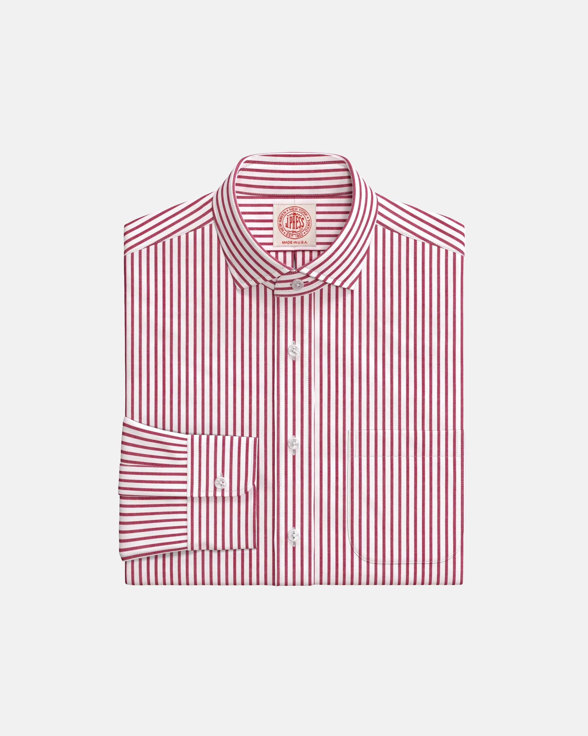 トップス butcher products BUTTON DOWN SHIRT Butcher Stripe Shirts